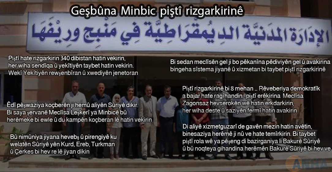 Minbic.. piştî rizgarkirinê pêşketineke mezin jiyan dike – 5