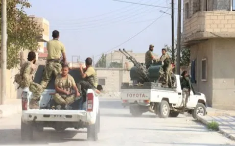 Çeteyên girêdayê dagirkeriya Tirkiyê li Cerablusê bihev dikevin