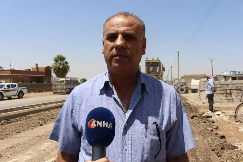 Çêkirina rêyên têketin û derketina Qamişlo dest pê kir