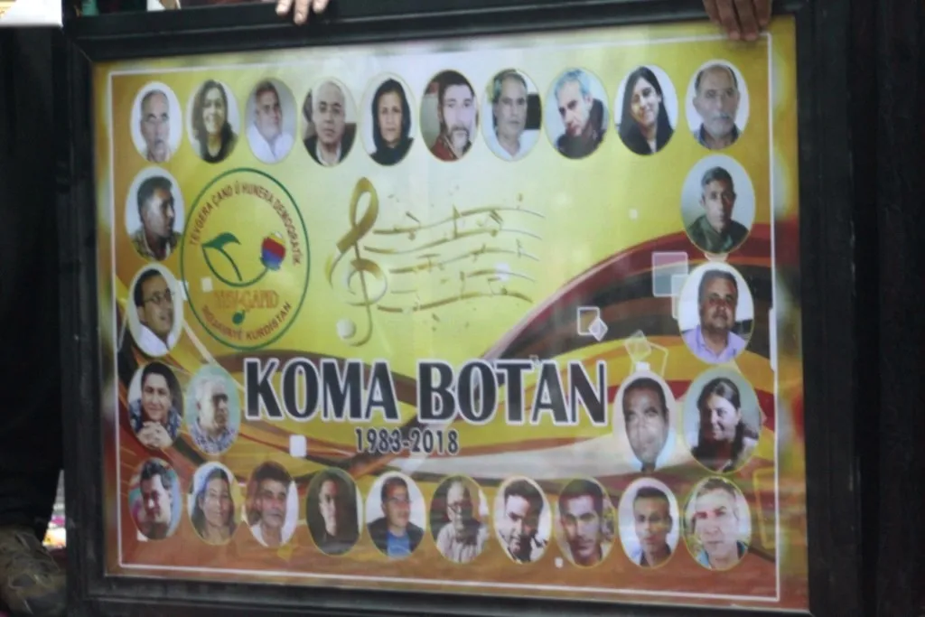 Koma Botan salvegera xwe ya 35 pîroz kir