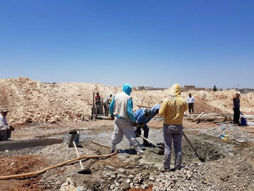 Li Kobanê projeya herî mezin a kanalîzasyonê