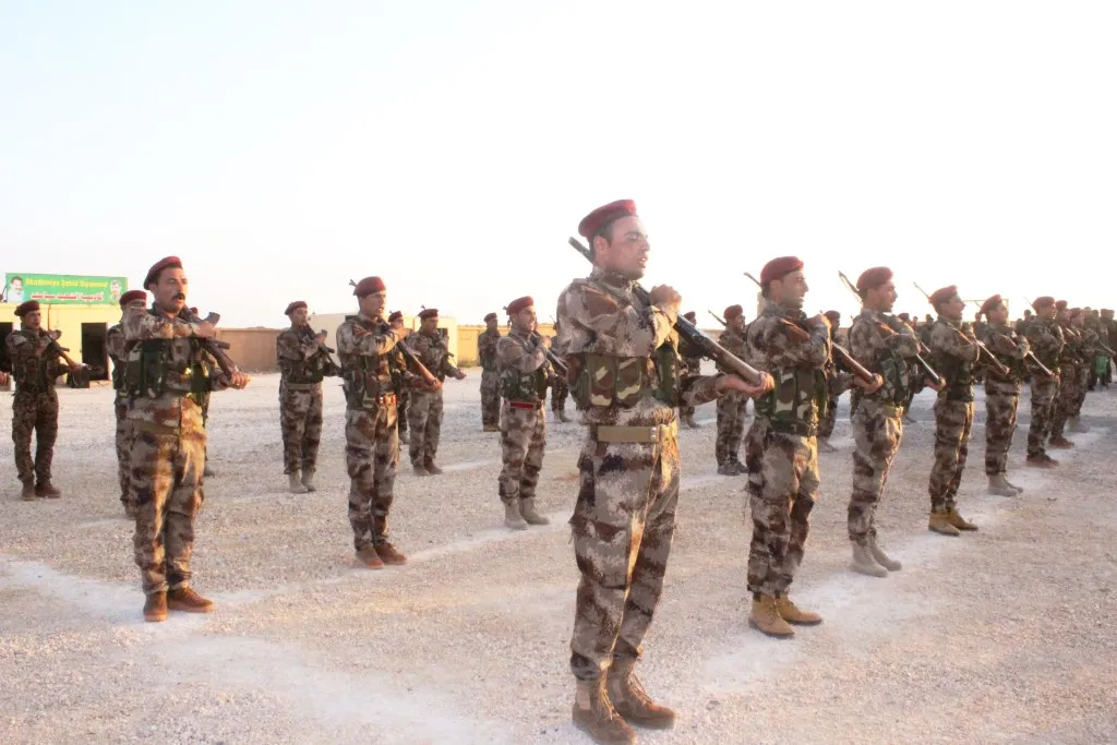 Bi dehan endam tev li Disîplîna Leşkerî ya Bakurê Sûriyeyê bûn