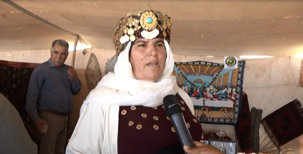 Xwarinên gelêrî jî cihê xwe di nav mîhrîcana Girê Spî de girt