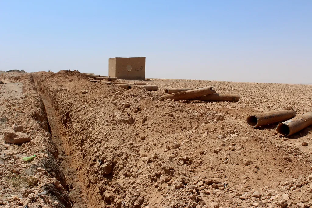 Li Tebqayê xebatên dabînkirina ava vexwarinê