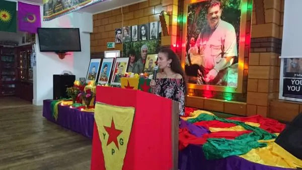 Şervanê YPG'ê ê Îngilîz li Londonê hate bîranîn