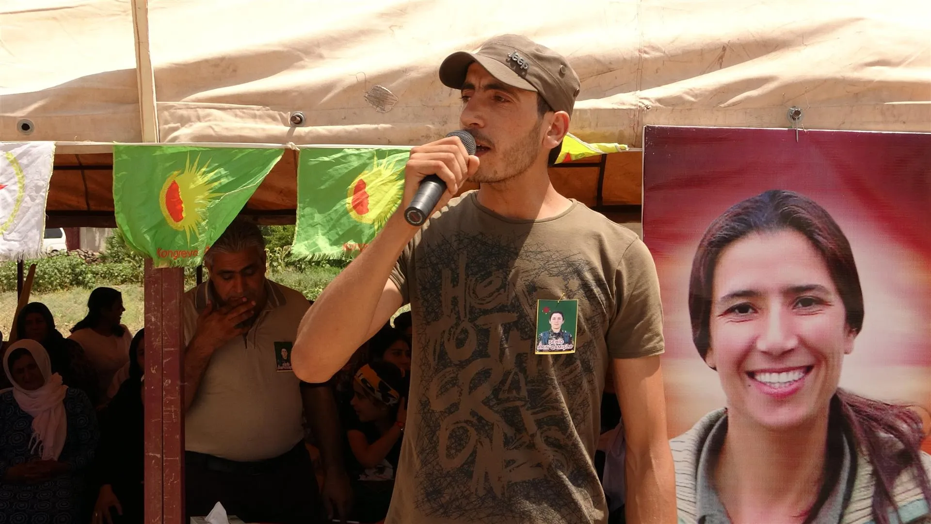 Sersaxî ji malbata şehîd Arîn Qamişlo re hate xwestin