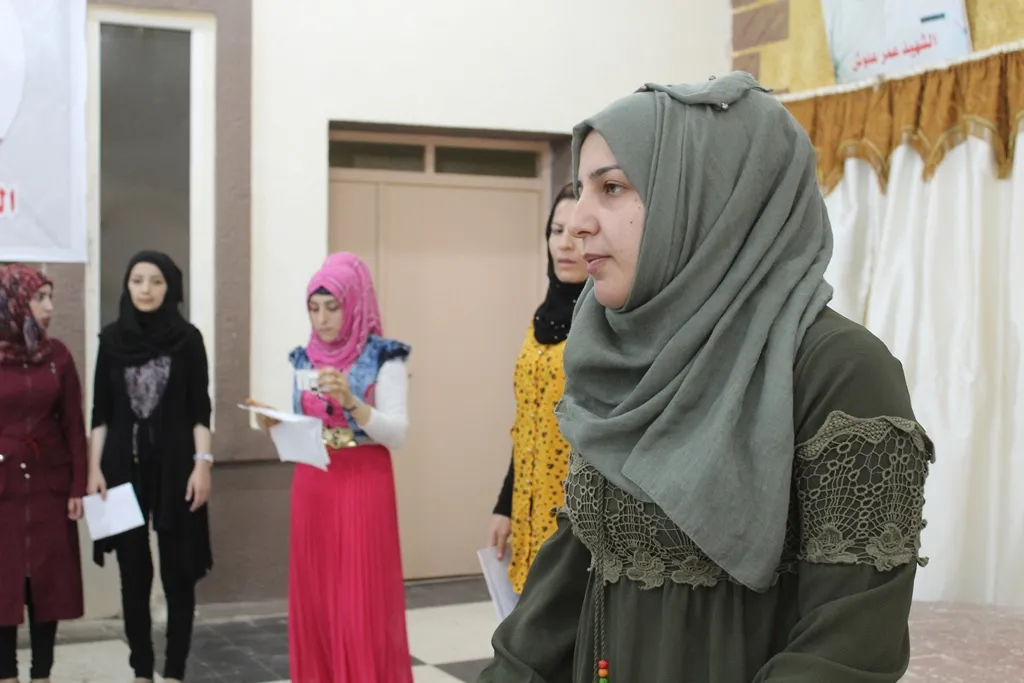 Akademiya jinên Sûriyê dewreya perwerdeyê ya 4.emîn bi dawî kir