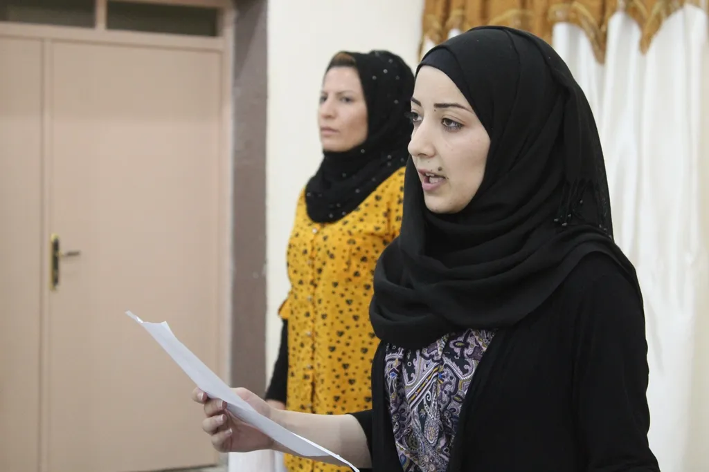 Akademiya jinên Sûriyê dewreya perwerdeyê ya 4.emîn bi dawî kir