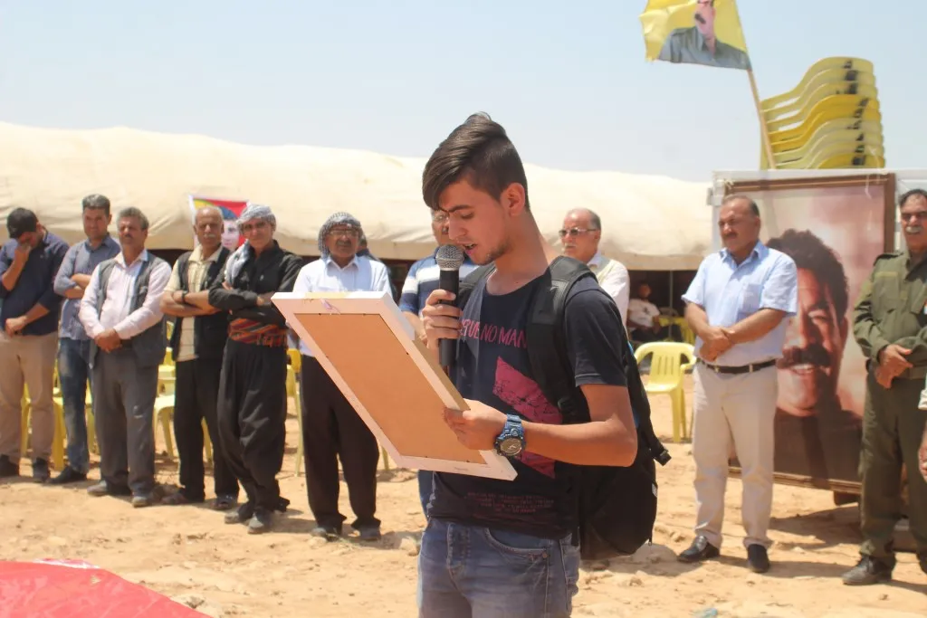 Sersaxî ji malbata şehîd Şerzan Kurt re hat xwestin