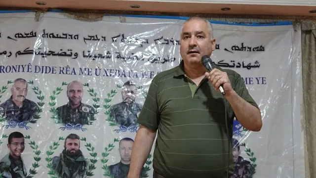 Gelê Tirbespiyê sersaxî ji malbata şehîd Kêrlos re xwest