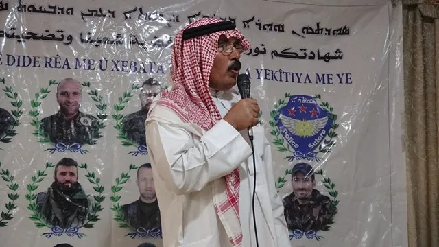 Gelê Tirbespiyê sersaxî ji malbata şehîd Kêrlos re xwest