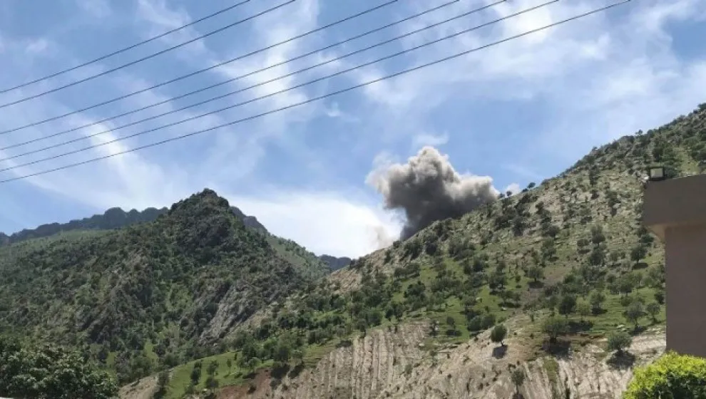 Balafirên şer ên dewleta Tirk Amêdiyê bombebaran kir