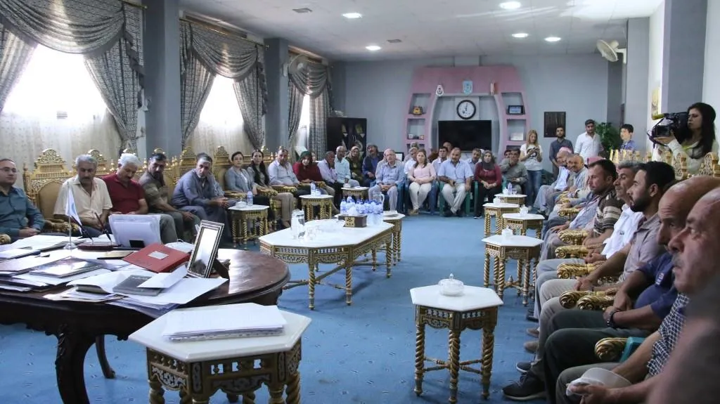 Rêveberiya Xweser 2 eşîrên Kobanê lihev anîn