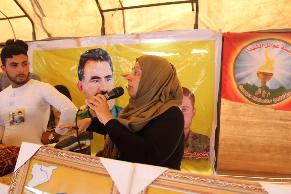 Sedan kesî ji malbatên 3 şervanên QSD'ê re xwestin