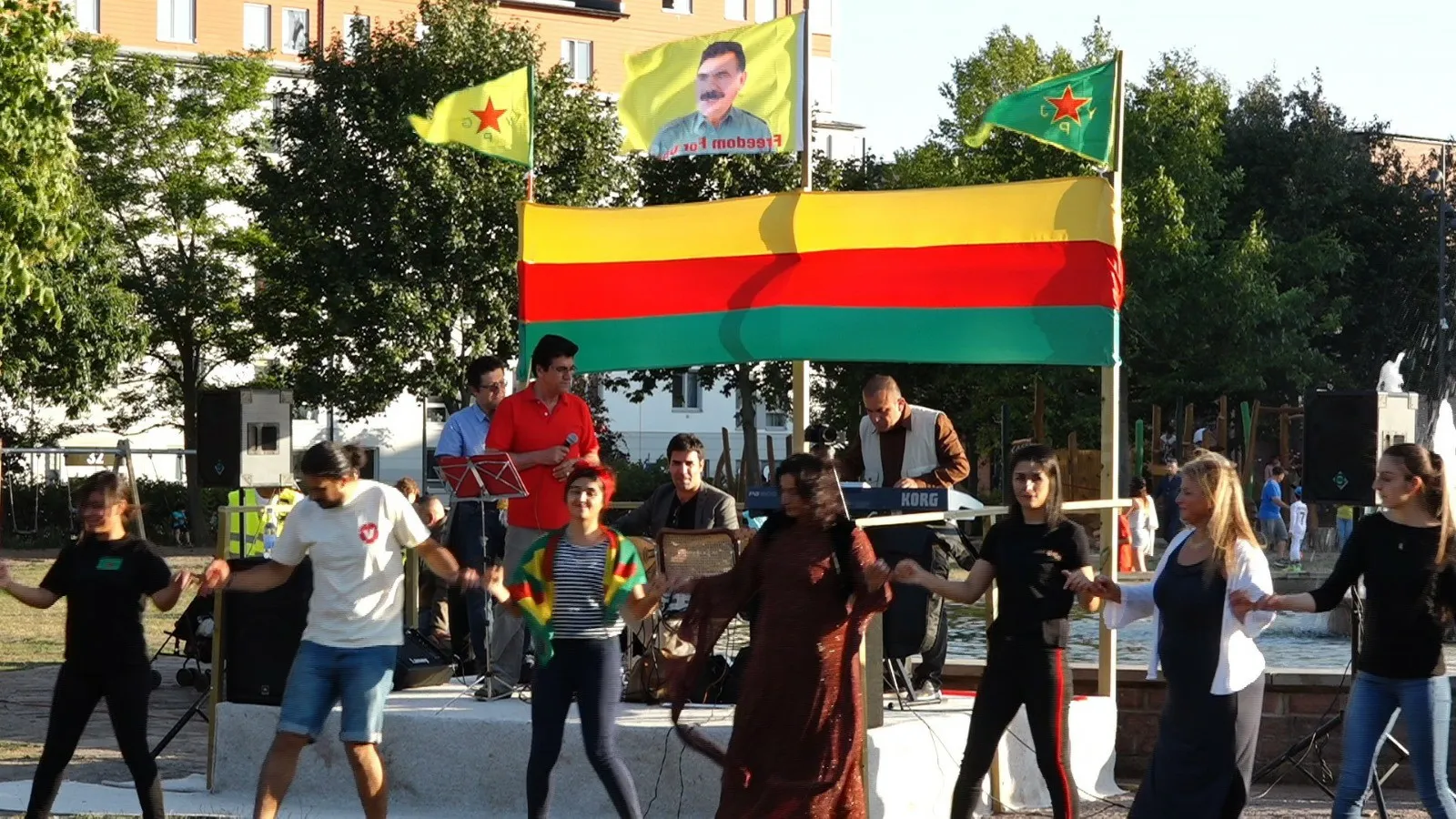 Salvegera Şoreşa Rojava li Swêdê hate pîrozkirin