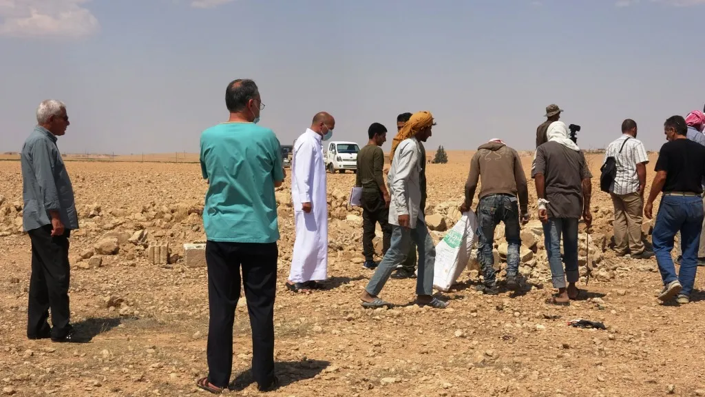 Li Girê Spî 4 gorên komî hatin dîtin