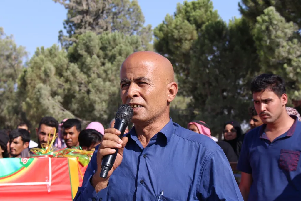 Şehîdê teqîna Minbicê bi merasîmeke heybet hate oxirkirin