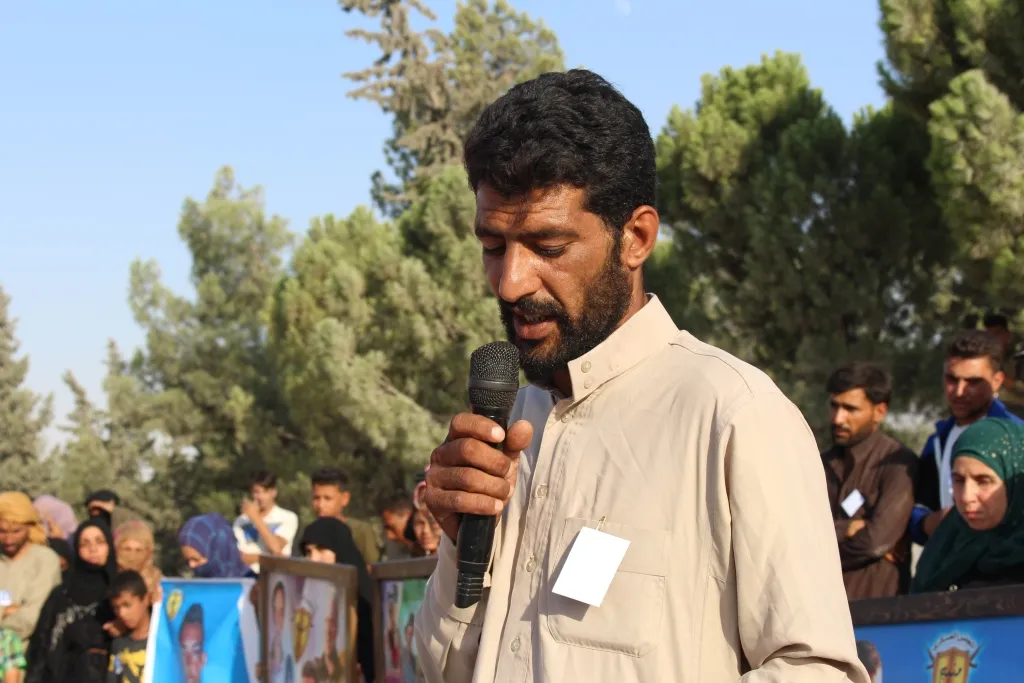 Şehîd Welîd El-Elî bi merasîmeke girseyî hate oxirkin