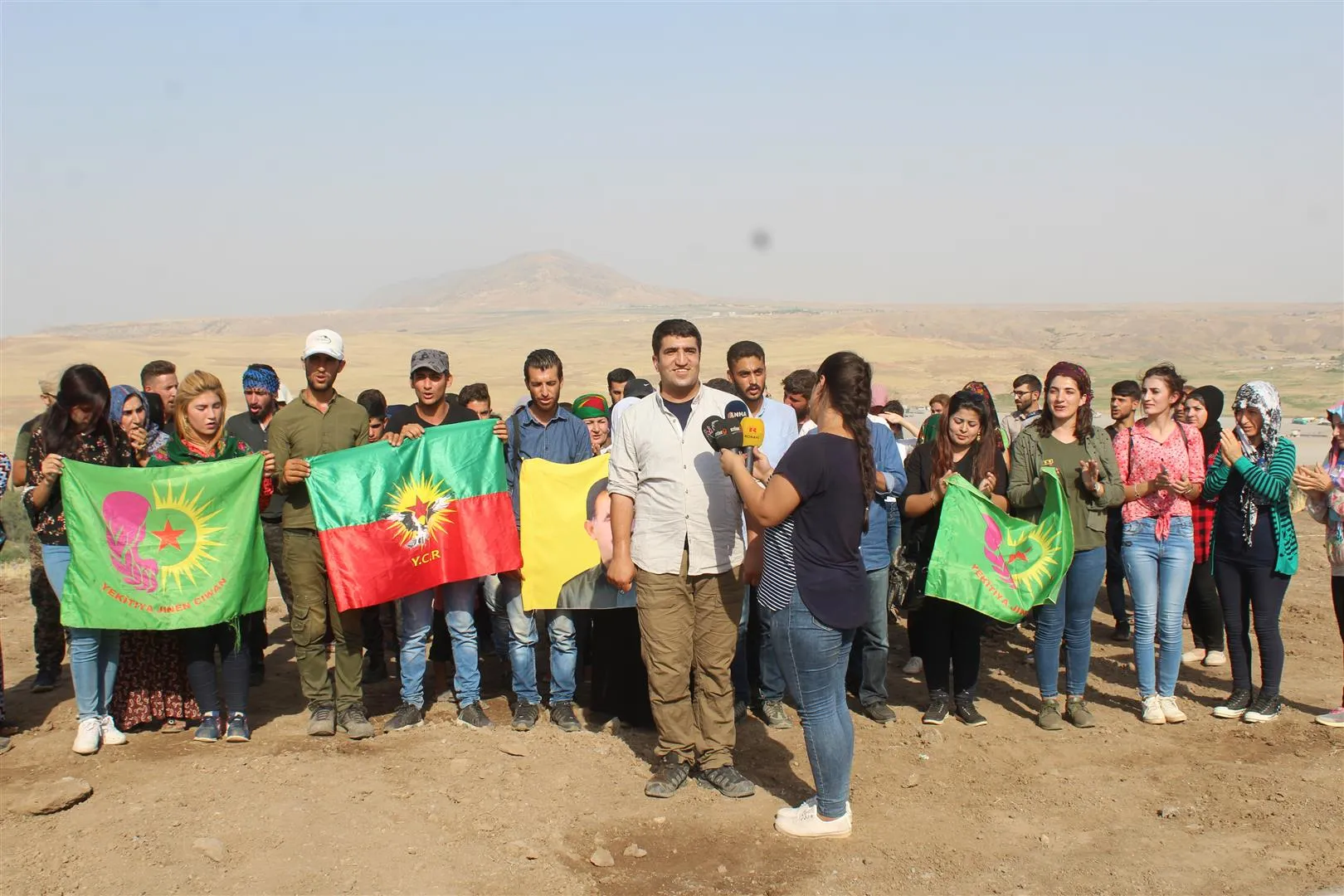 Ciwanên Rojava li Deriyê Sêmalkayê dest bi çalakiyan kirin