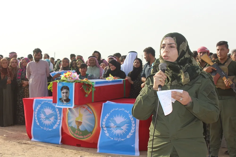 Şêniyên Tebqayê şehîd Mamûn oxir kirin