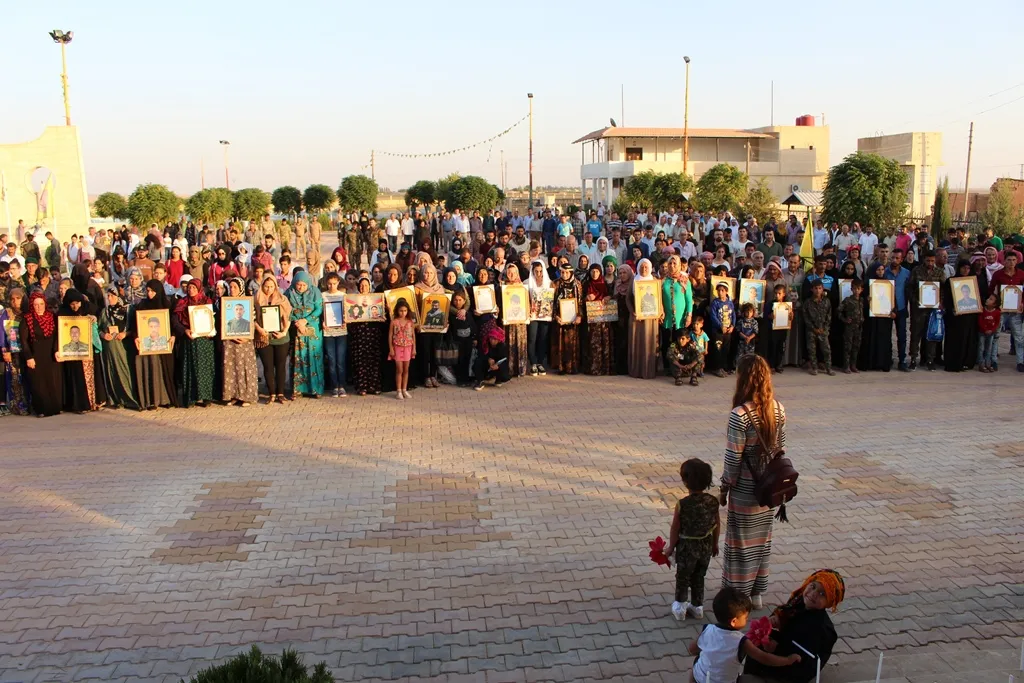 Şehîdên Tîrmehê yên Hesekê û Dirbêsiye hatin bi bîranîn