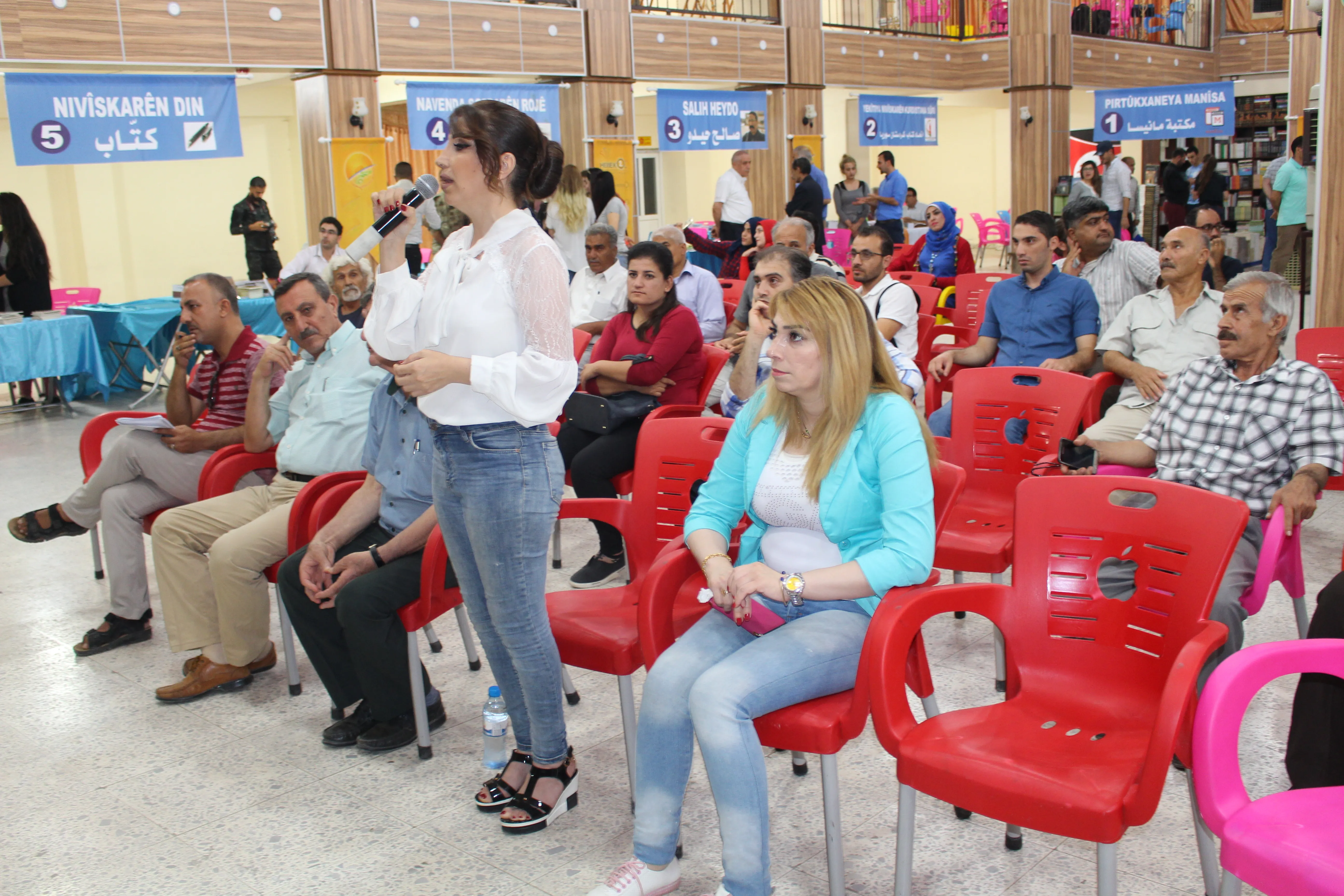 Çalakiyên roja sêyemîn a Pêşengeha Pirtûkan bi dawî bû