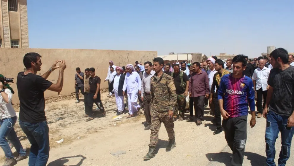 Qurbaniyên komkujiya  Koço ya Şengalê hatin bîranîn