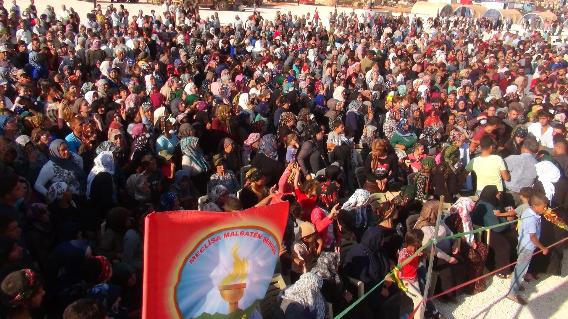 Li Şehbayê merasîma ragihandina nasnameya 3 Gerîlayên HPG