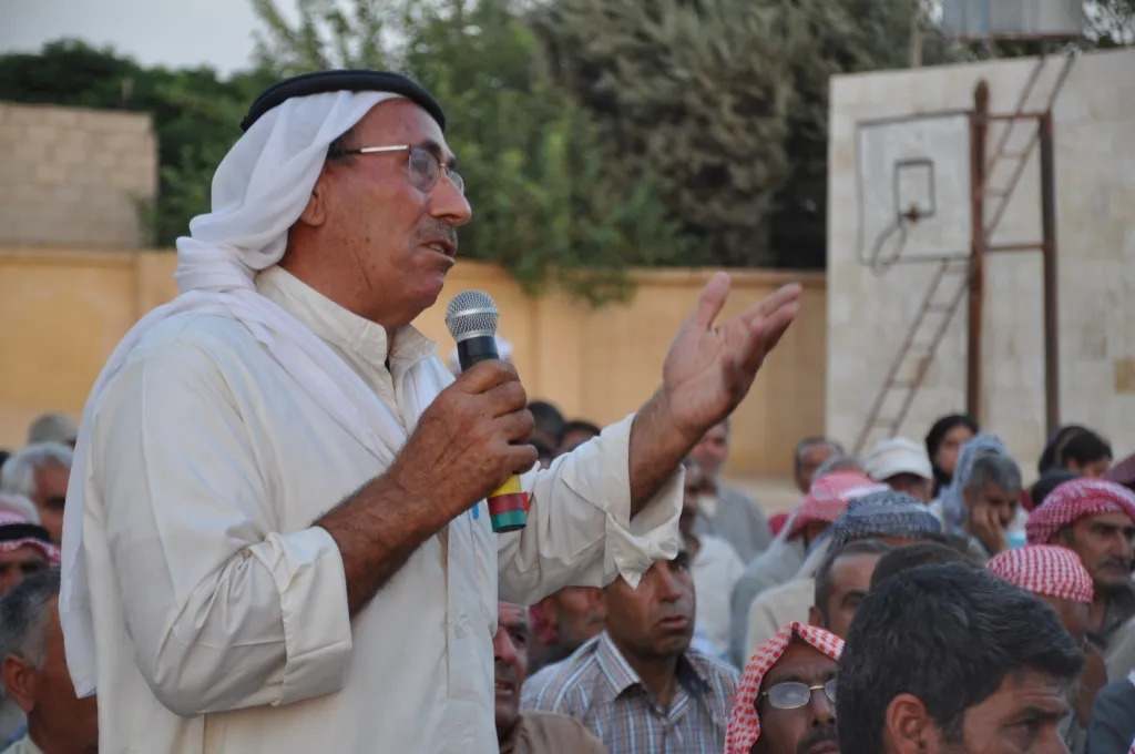 Rewşa siyasî ji şêniyên Kobanê re hate nirxandin