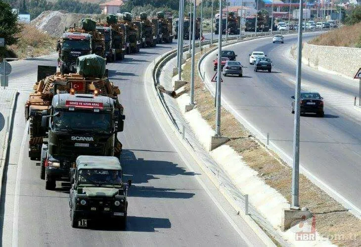 Dagirkeriya Tirkiyê çekên giran derbasî Idlibê dike