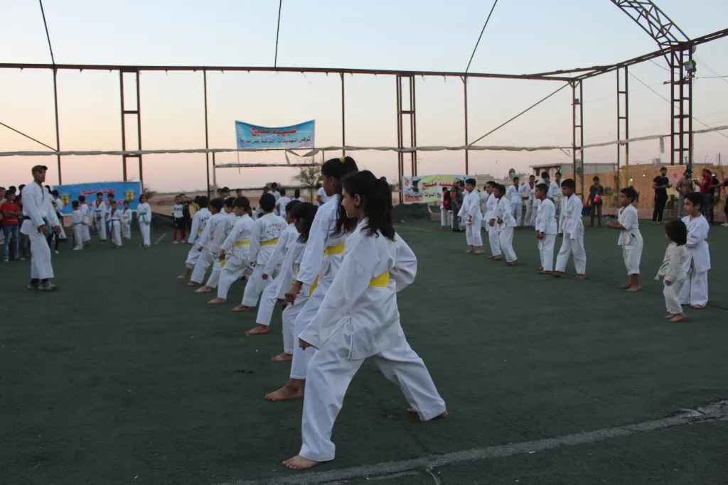 Bi wesîleya salvegera rizgarkirina Minbicê çalakiyên werzîşê