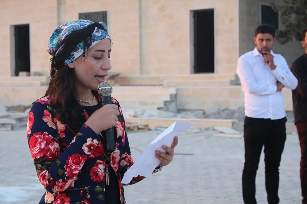 Minbiciyan di serdana goristana şehîdan de soza şopandina rêya wan nû kirin