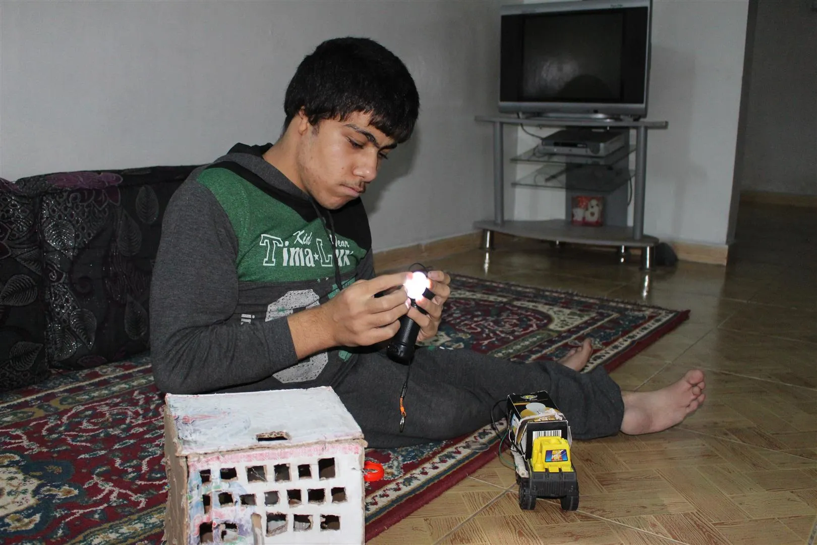 Nexweşiya xwe derbas kir û bû afirîner