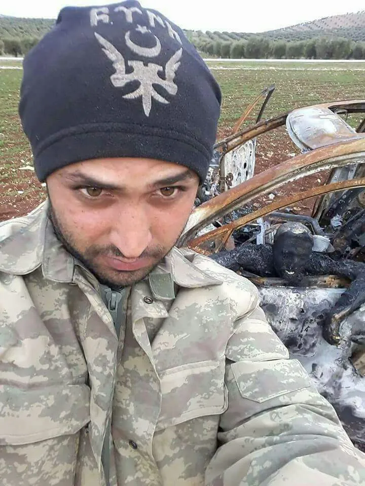 Çîroka wêneyê hovîtiya çeteyên dewleta tirk
