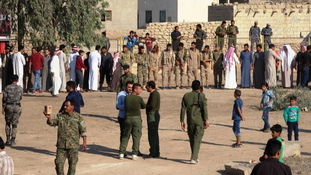 Li Reqa, Dêrazor û Tebqayê cejn li goristanên şehîdan hate pîrozkirin