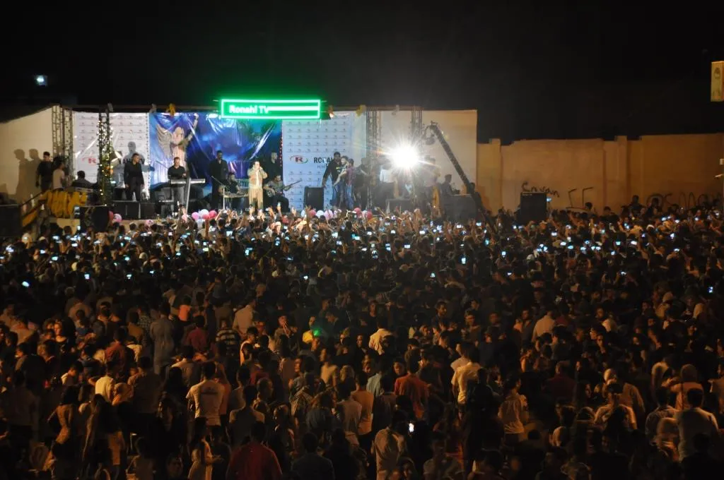 Bilind Îbrahîm beşdarî şahiya li Kobanê bû