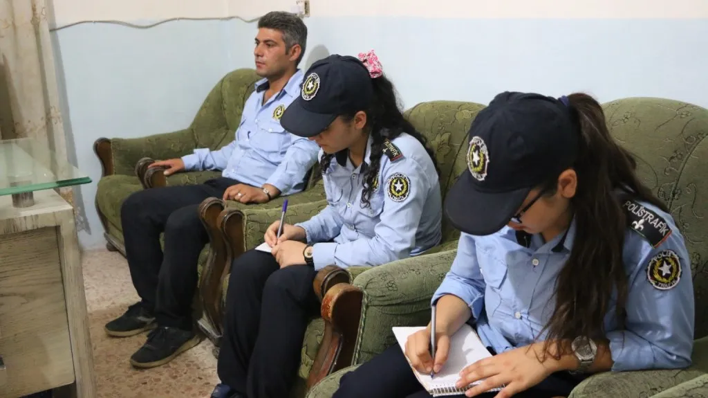 Xebatên Navenda Trafîkê ya taxa Şêxmeqsûd