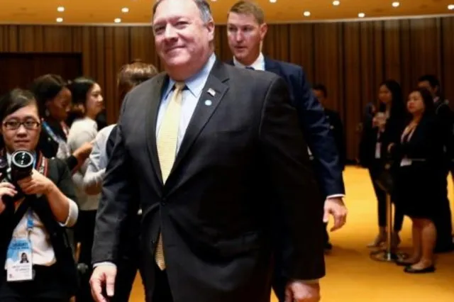 Pompeo binpêkirina cezayên li ser Koriya Bakur Rûsya tewanbar dike