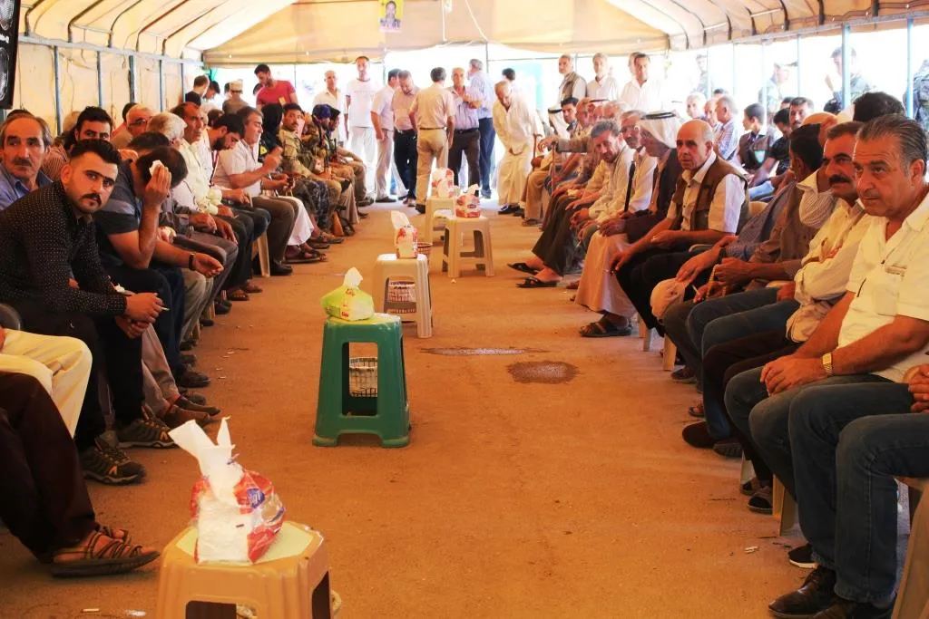 Sersaxî ji malbata şehîd Rojava re hate xwestin