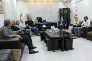 Şandeya Siwêda serdana herêma Cizîrê dike