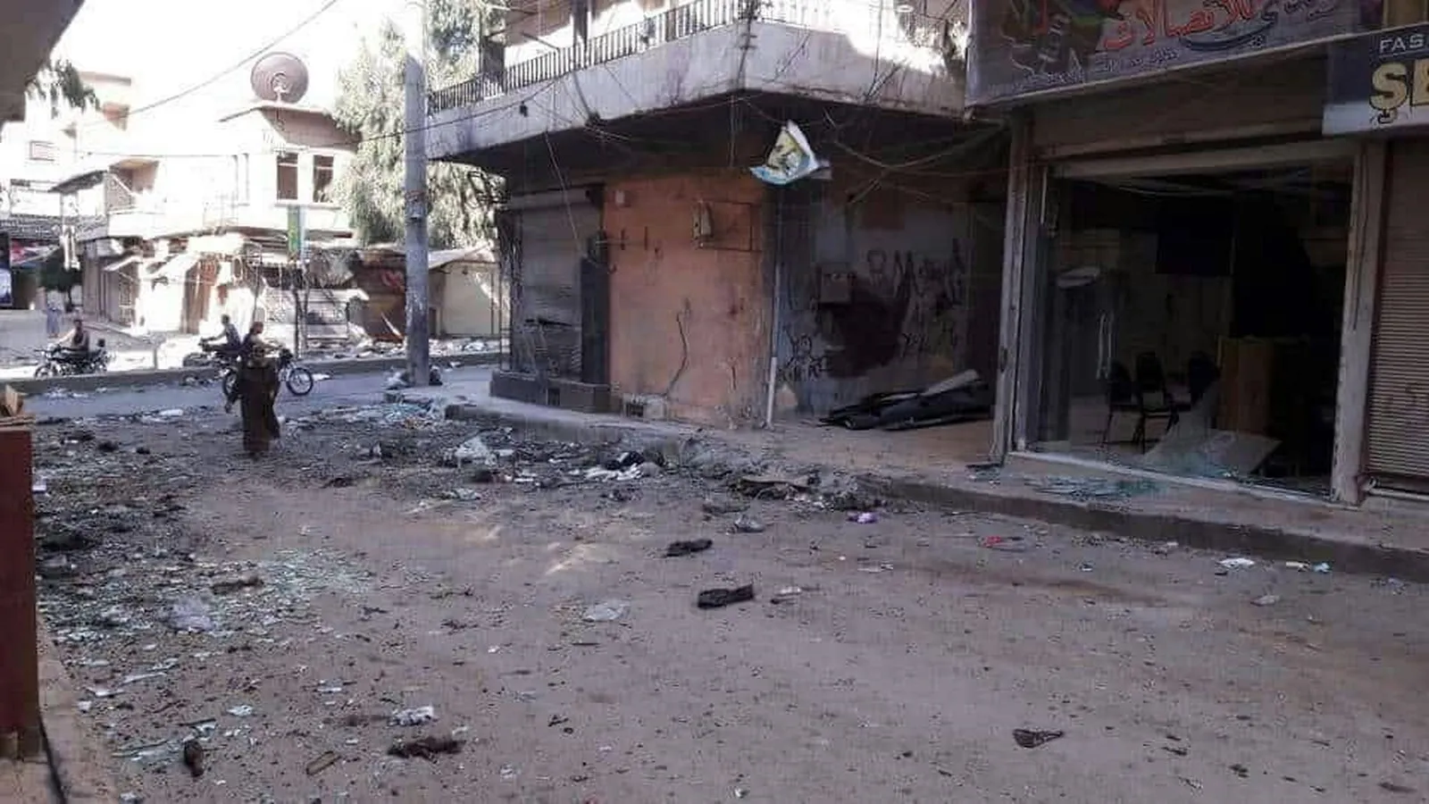 Piştî ku Efrînê hate dagirkirin bûye cihê çopê