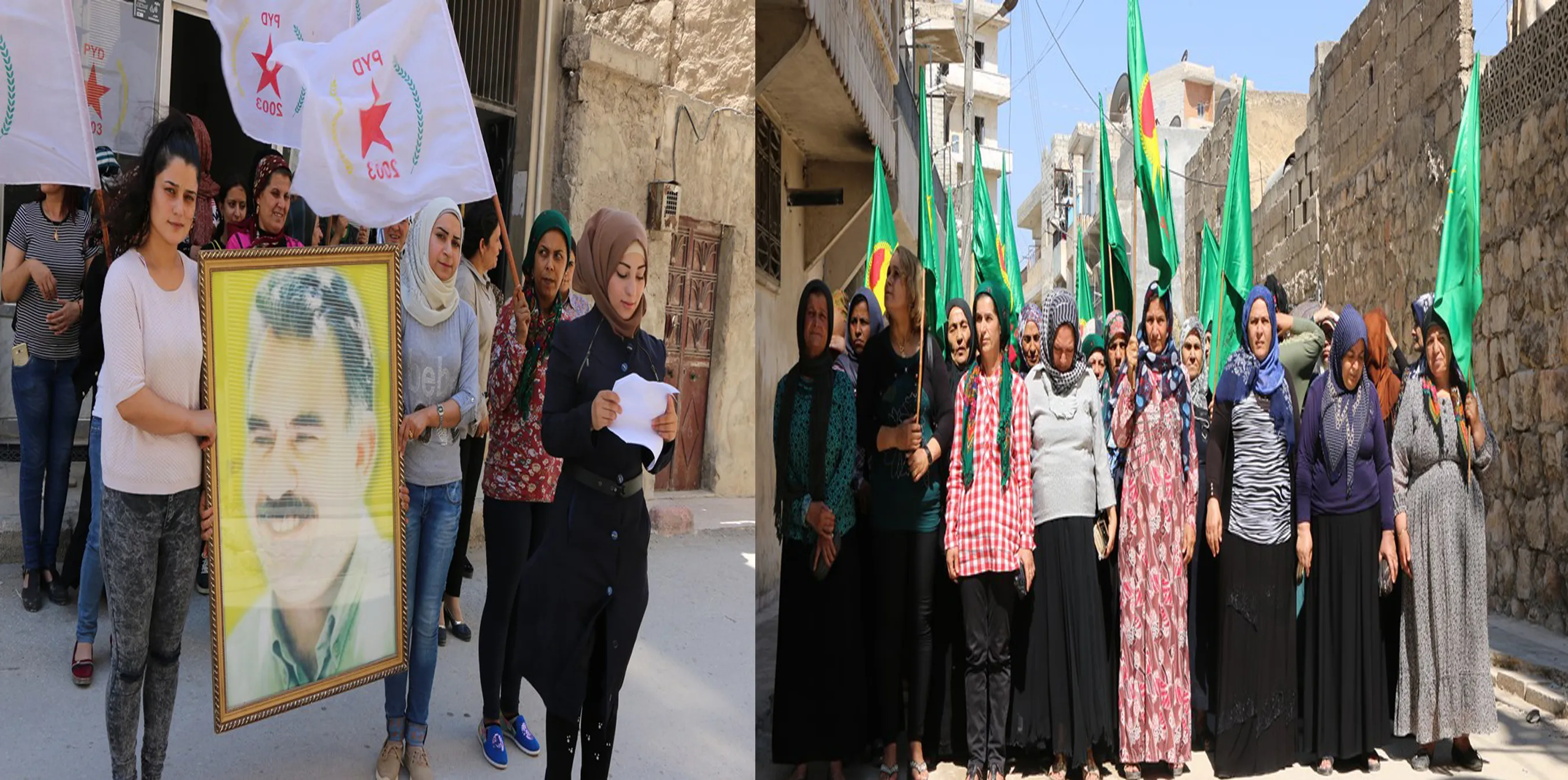 Ji bo azadiya Ocalan li Helebê 2 daxuyanî hatin dayîn
