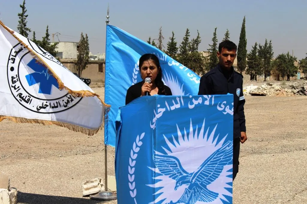 Li Reqayê yekemîn dewreya hêzên parastina sivîl bi dawî bû