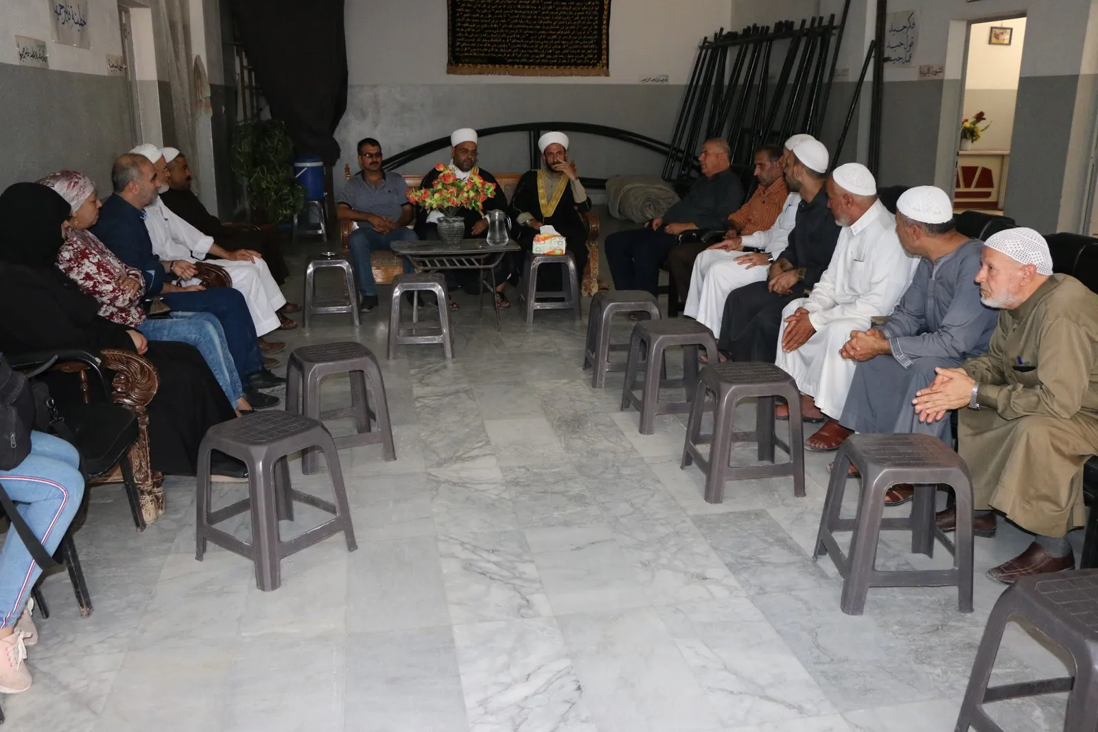 Nûnerên saziyên olî yên Cizîrê serdana Şêxmeqsûd kirin
