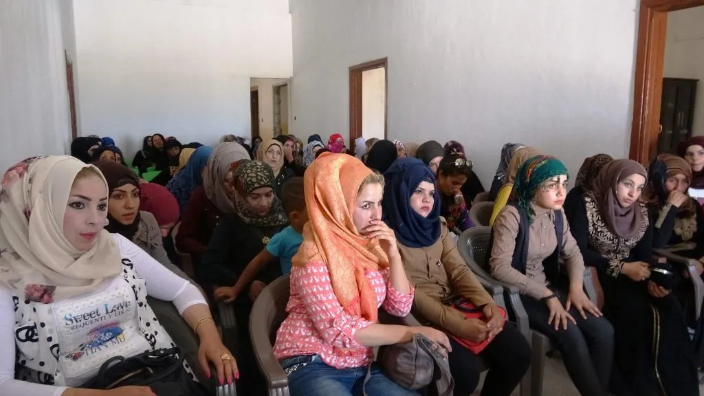  Rêxistina jin a Partiya Sûriyeya Pêşerojê  bi jinên herêma El-Ekîrîşî re civiya