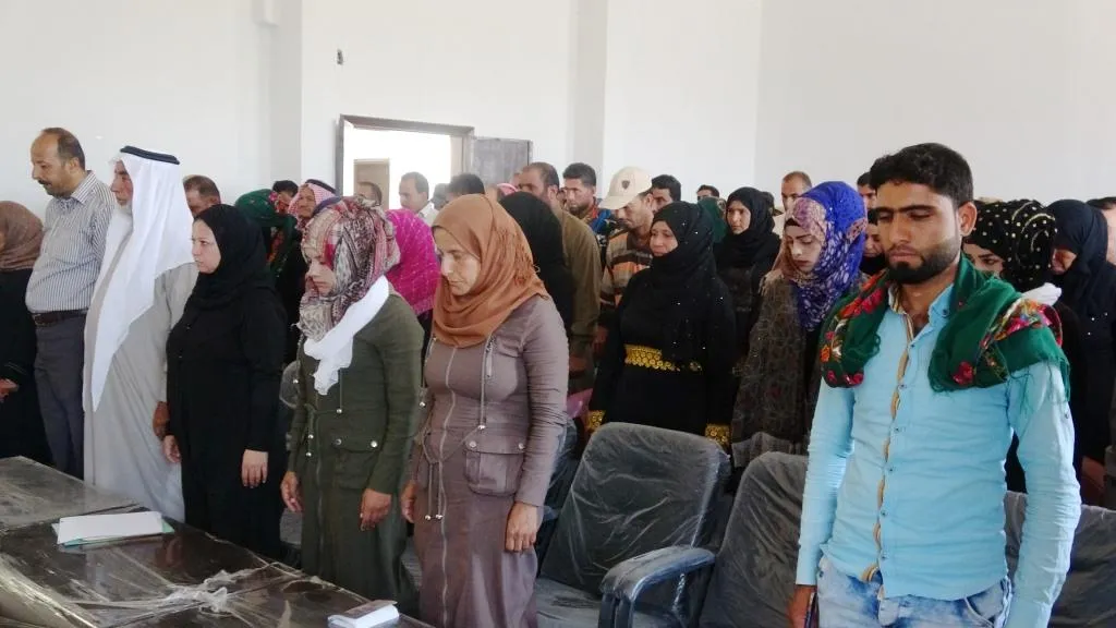 Partiya Sûriyeya Pêşerojê li herêma El-Xatûniyê civînek li dar xist