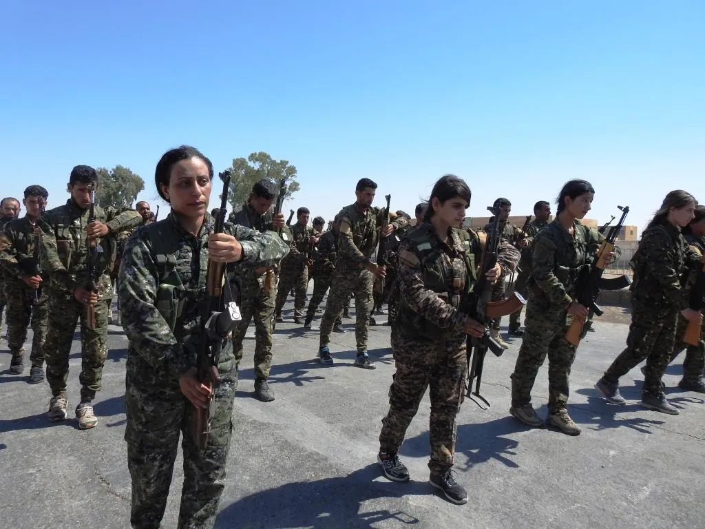 Şervanê YPG‘ê Ûsama El-Şêx bi merasîmekê hate oxirkirin