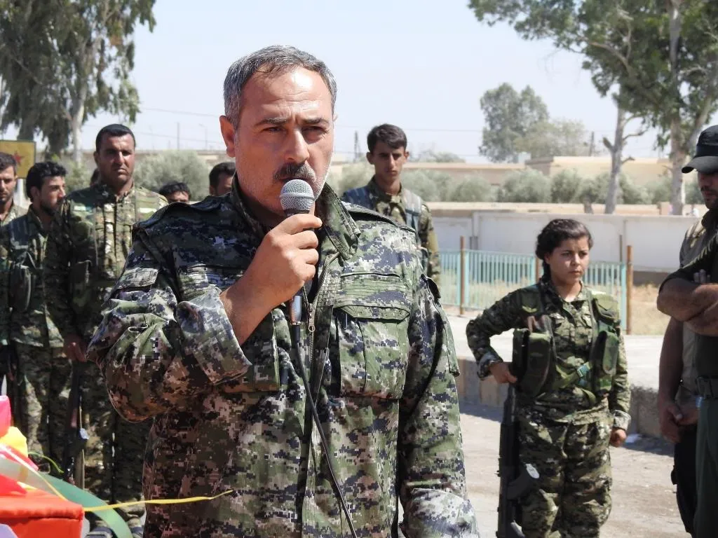 Şervanê YPG‘ê Ûsama El-Şêx bi merasîmekê hate oxirkirin