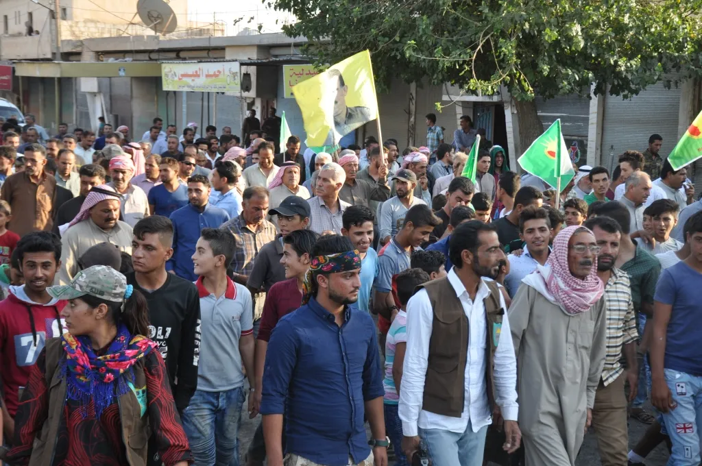Li Sirînê gel ji bo azadiya Ocalan li qada bû
