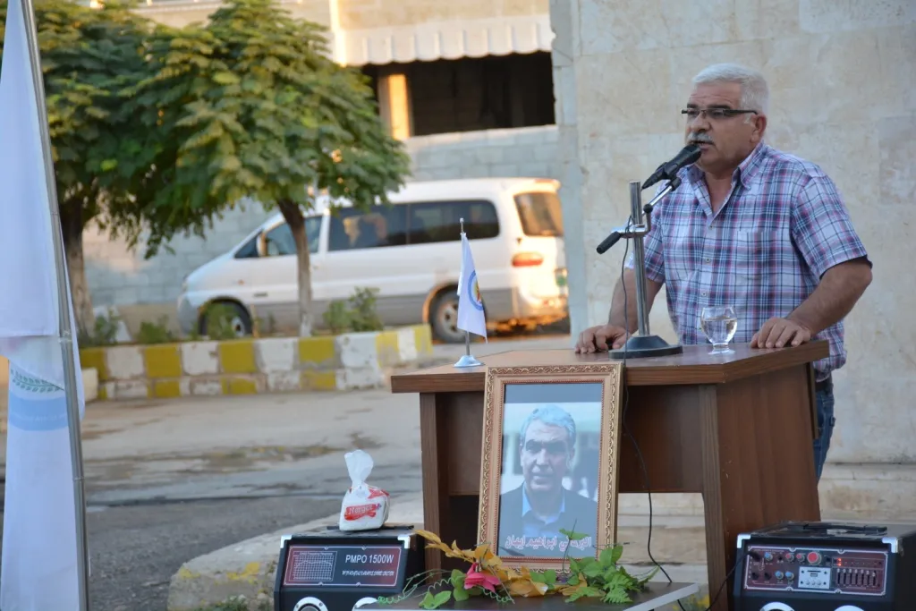 Ji bo Ibrahîm Ayhan konê sersaxiyê li Kobanê hate vedan